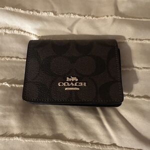 Coach Black Wallet
